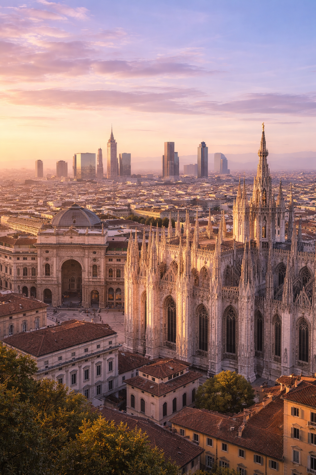 Panorama di Milano